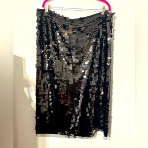 Gorgeous large disc sequin skirt, size 20 (XXL),NWT